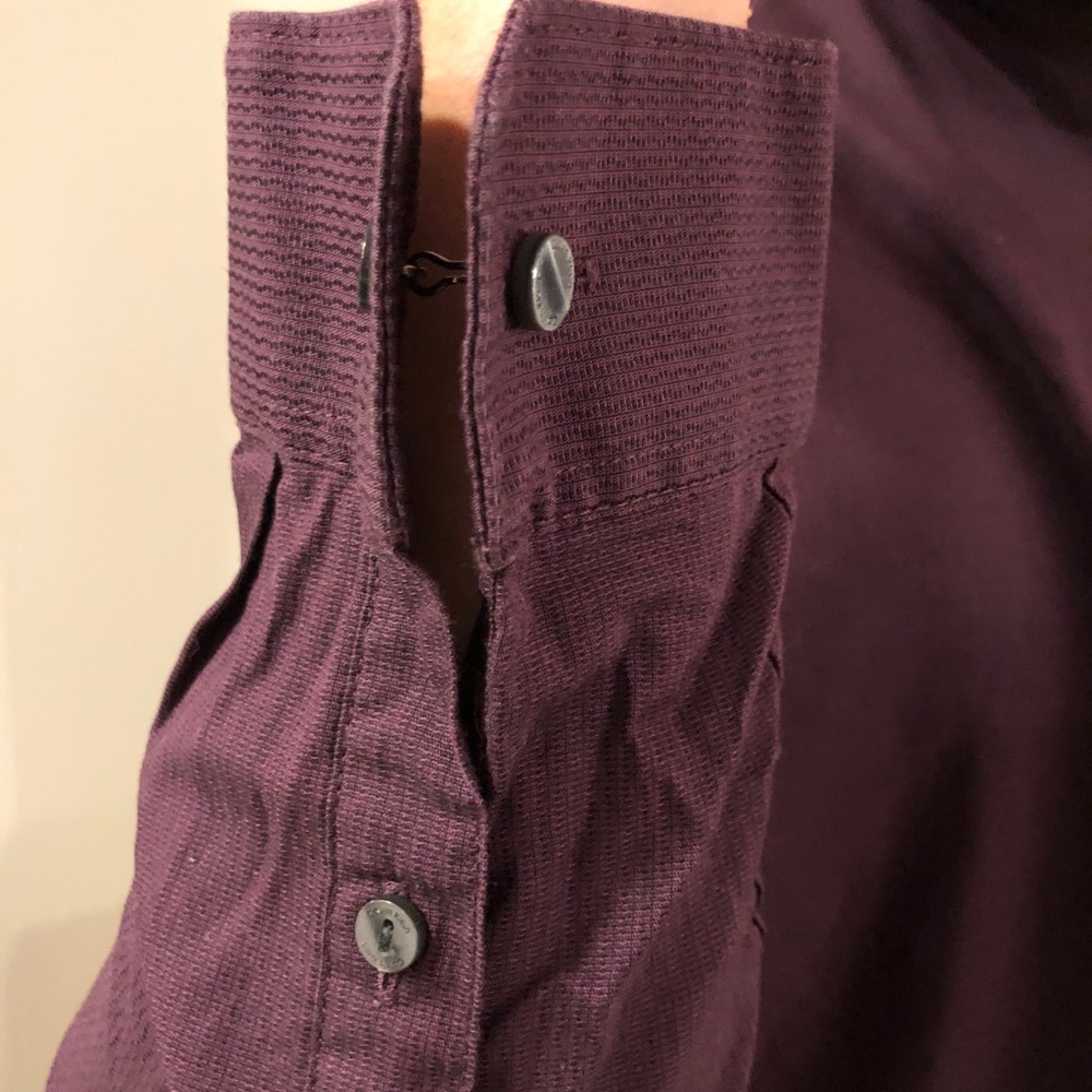 Purple Button Down - image 6